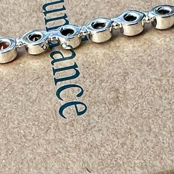 Sundance RAINBOW GEMSTONE Multi Sterling Silver Pendant 18" Necklace - Picture 10 of 11